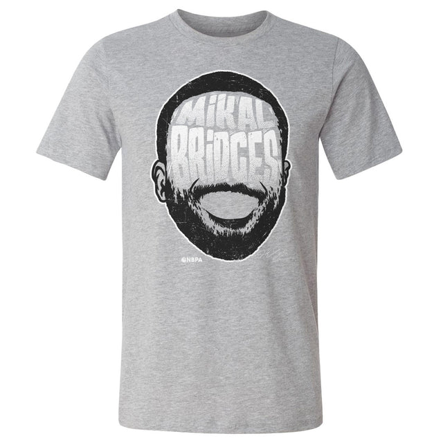 Mikal Bridges Men's Cotton T-Shirt | 500 LEVEL