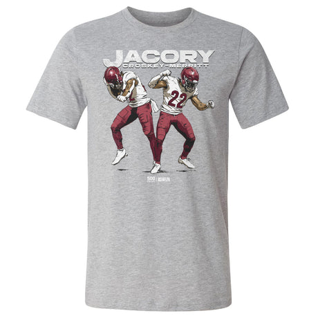 Jacory Croskey-Merritt Men's Cotton T-Shirt | 500 LEVEL