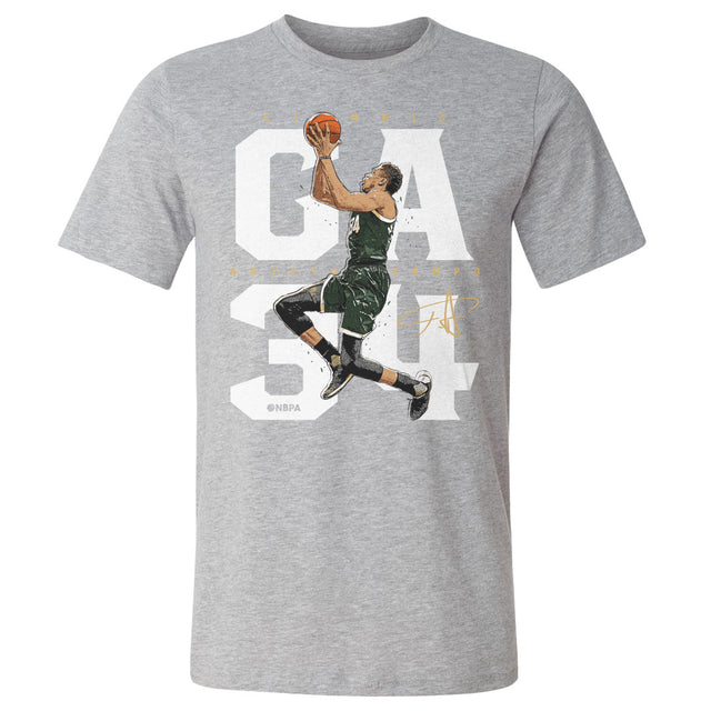 Giannis Antetokounmpo Men's Cotton T-Shirt | 500 LEVEL