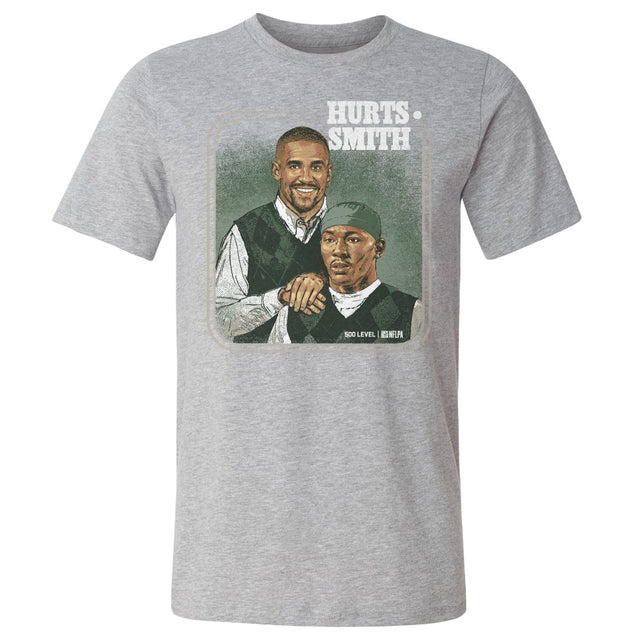 Jalen Hurts Men's Cotton T-Shirt | 500 LEVEL