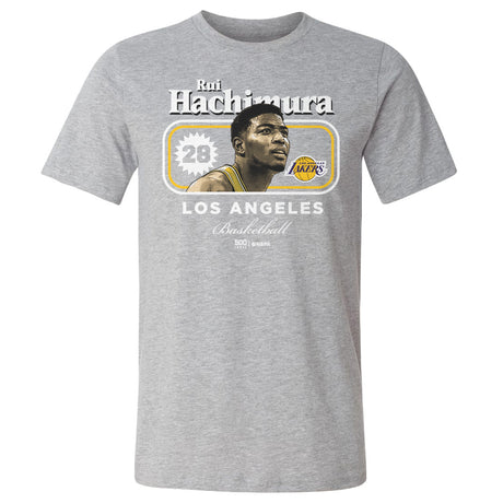 Rui Hachimura Men's Cotton T-Shirt | 500 LEVEL