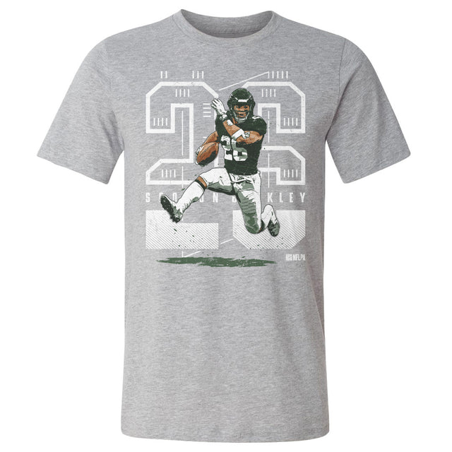 Saquon Barkley Men's Cotton T-Shirt | 500 LEVEL