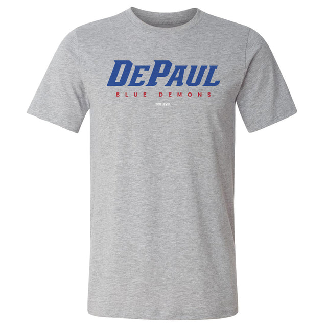 DePaul Blue Demons Men's Cotton T-Shirt | 500 LEVEL