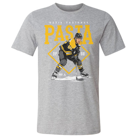 David Pastrnak Men's Cotton T-Shirt | 500 LEVEL