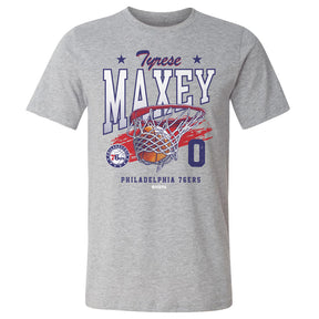Tyrese Maxey Men's Cotton T-Shirt | 500 LEVEL