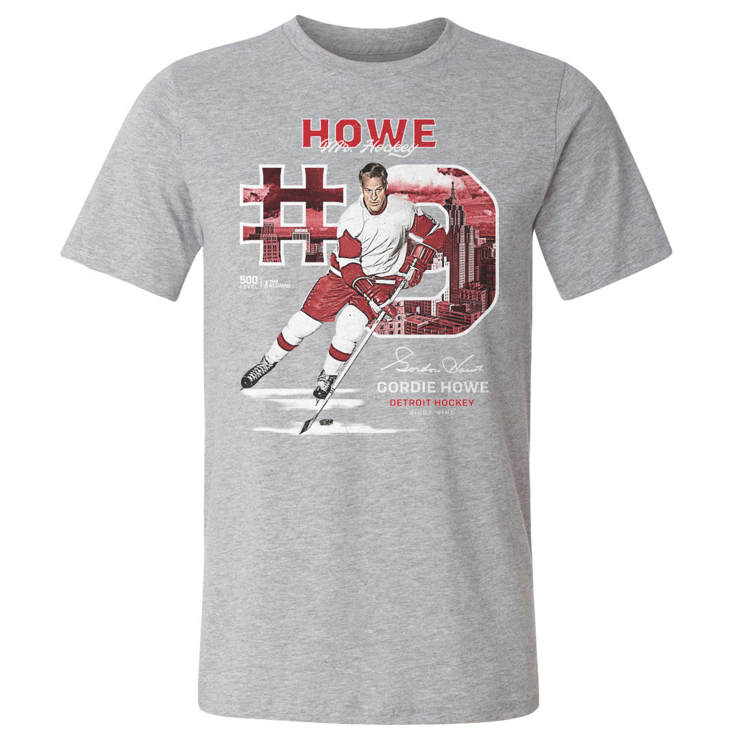 Gordie Howe Men's Cotton T-Shirt | 500 LEVEL