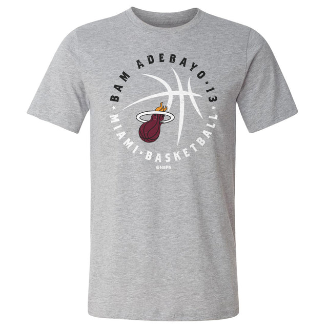 Bam Adebayo Men's Cotton T-Shirt | 500 LEVEL