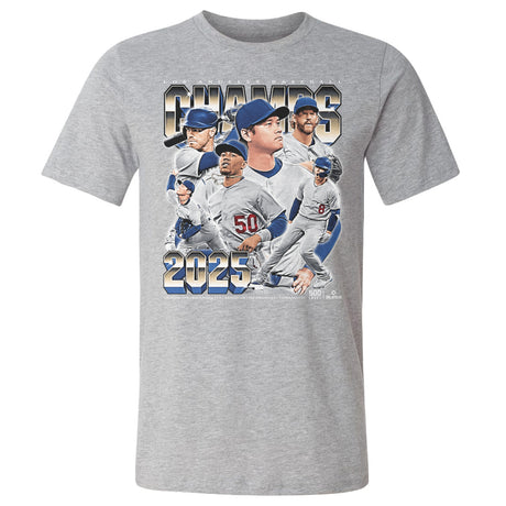 Los Angeles D Baseball Men's Cotton T-Shirt | 500 LEVEL