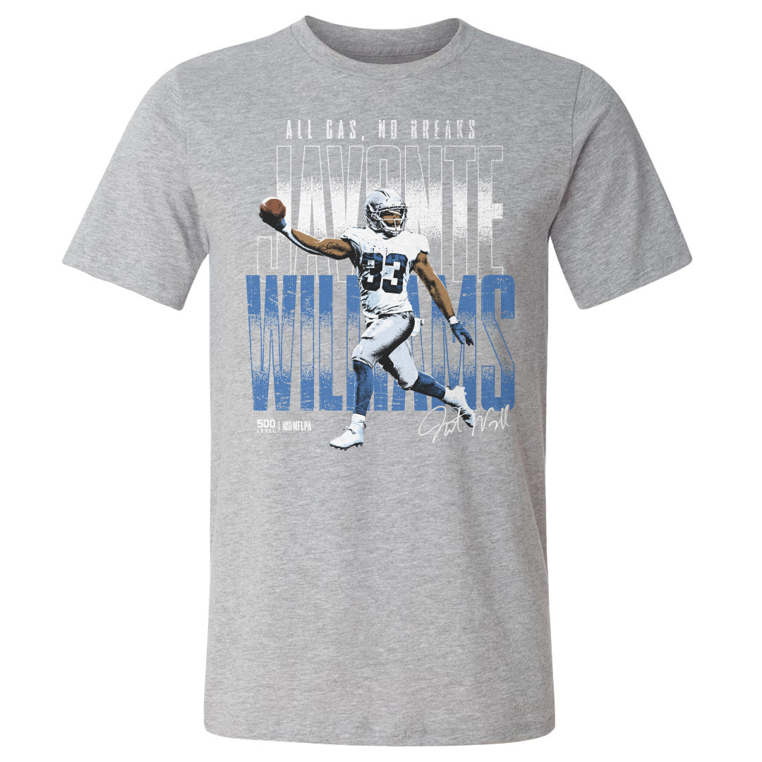 Javonte Williams Men's Cotton T-Shirt | 500 LEVEL