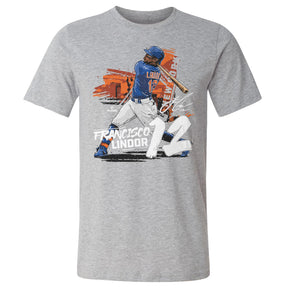 Francisco Lindor Men's Cotton T-Shirt | 500 LEVEL