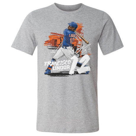 Francisco Lindor Men's Cotton T-Shirt | 500 LEVEL