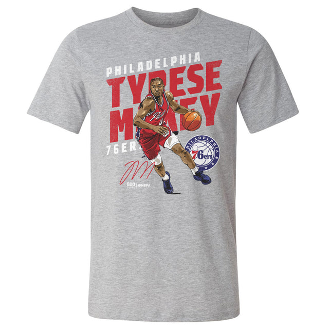 Tyrese Maxey Men's Cotton T-Shirt | 500 LEVEL