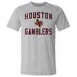 Houston Gamblers Men's Cotton T-Shirt | 500 LEVEL