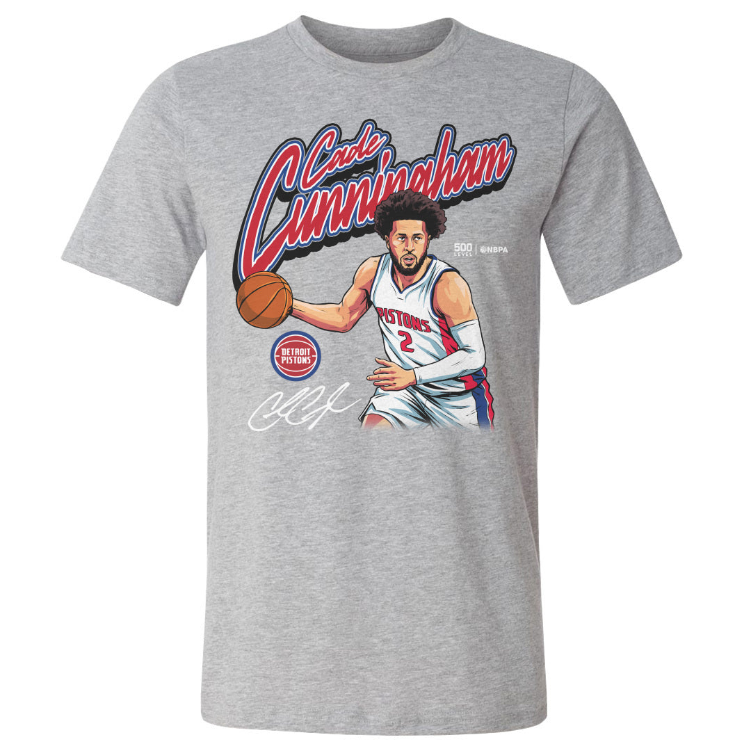 Cade Cunningham Men's Cotton T-Shirt | 500 LEVEL