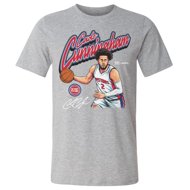 Cade Cunningham Men's Cotton T-Shirt | 500 LEVEL