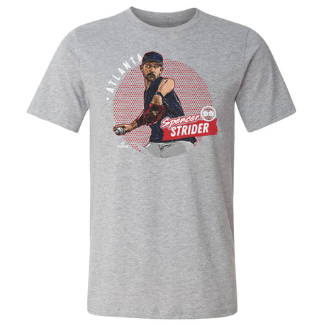 Spencer Strider Men's Cotton T-Shirt | 500 LEVEL