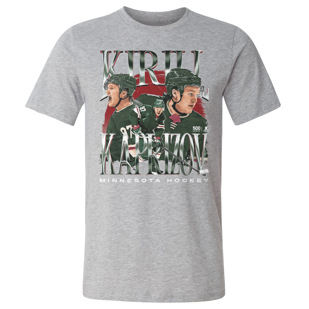 Kirill Kaprizov Men's Cotton T-Shirt | 500 LEVEL