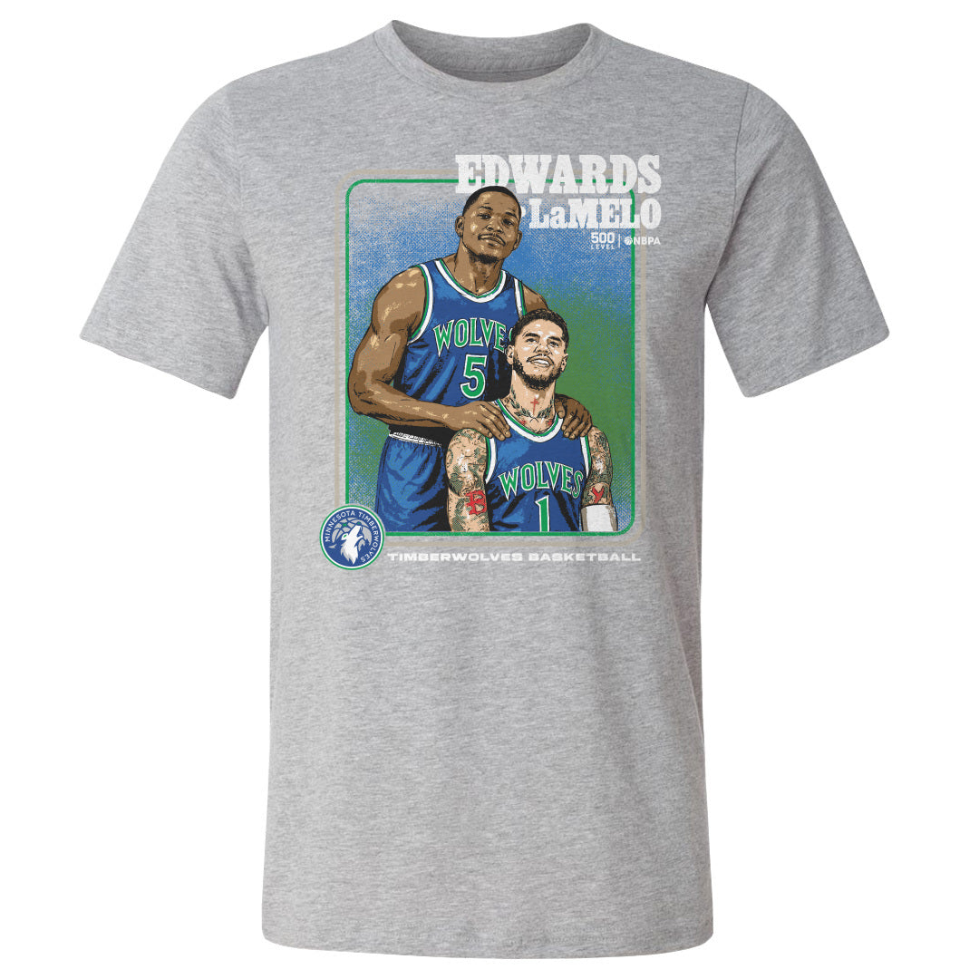 Anthony Edwards Men's Cotton T-Shirt | 500 LEVEL