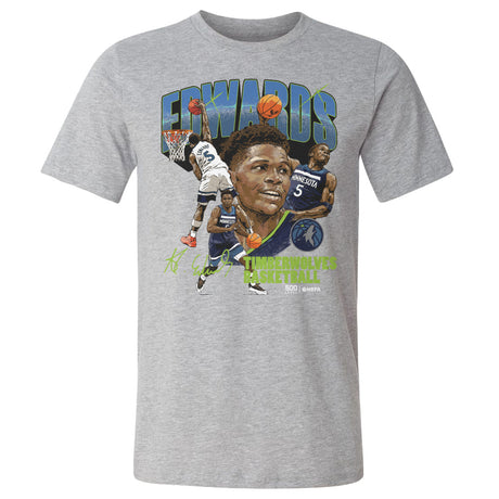 Anthony Edwards Men's Cotton T-Shirt | 500 LEVEL