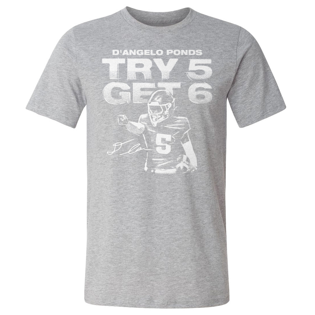 D'Angelo Ponds Men's Cotton T-Shirt | 500 LEVEL