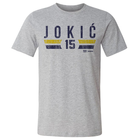Nikola Jokic Men's Cotton T-Shirt | 500 LEVEL