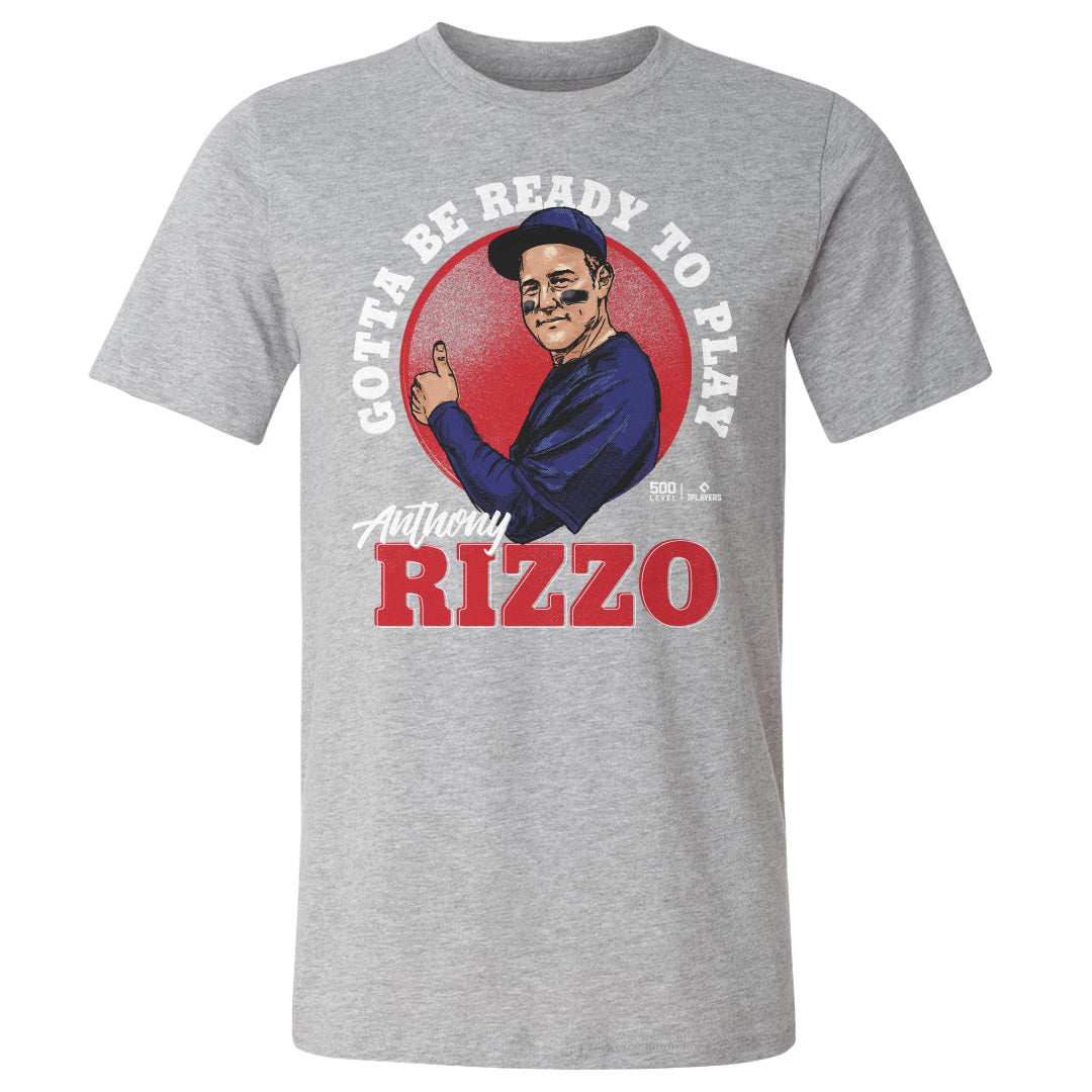 Anthony Rizzo Men's Cotton T-Shirt | 500 LEVEL
