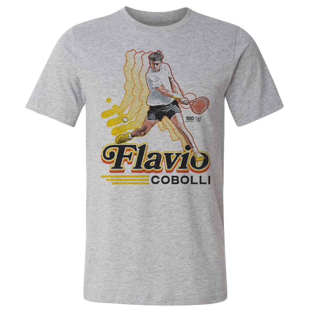 Flavio Cobolli Men's Cotton T-Shirt | 500 LEVEL