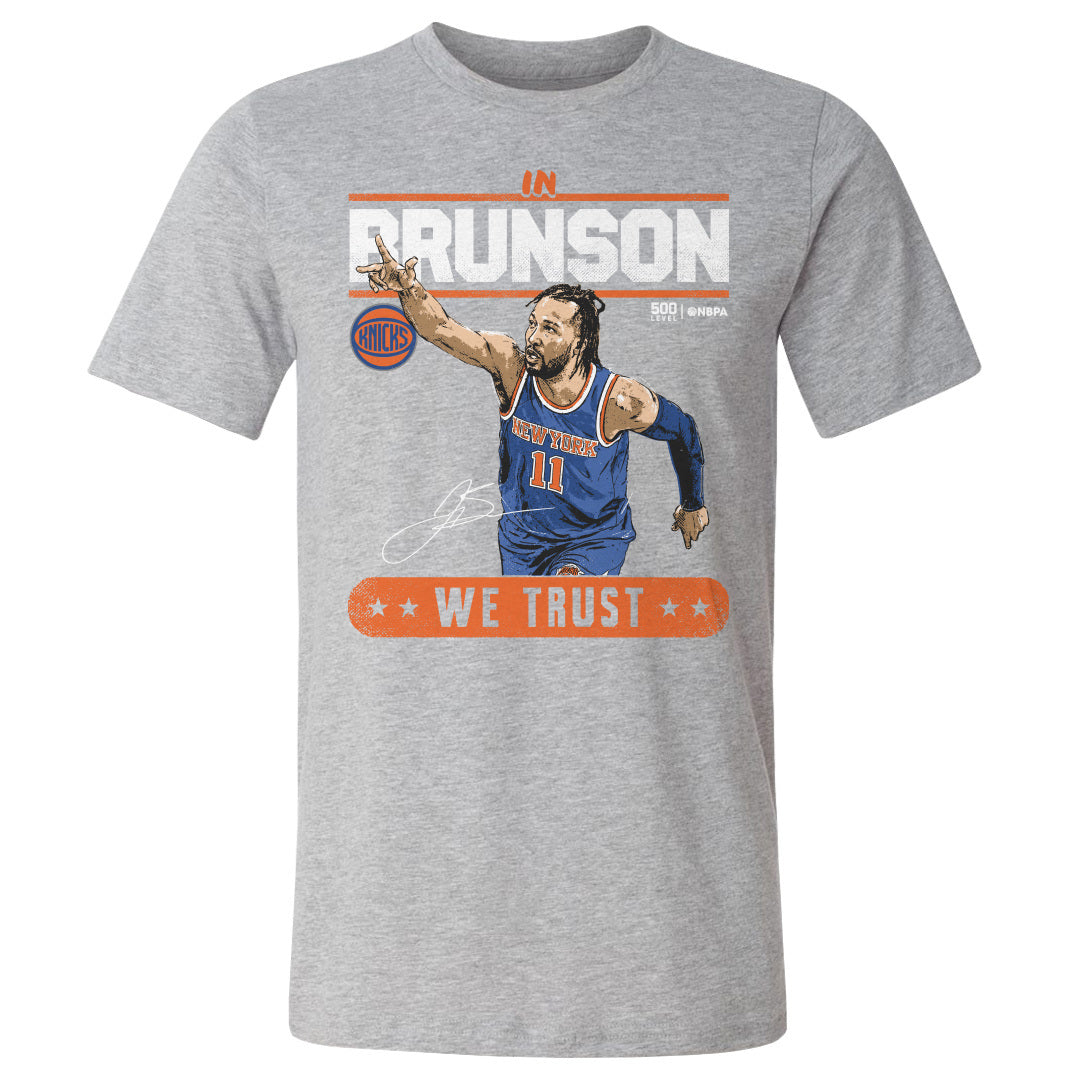Jalen Brunson Men's Cotton T-Shirt | 500 LEVEL