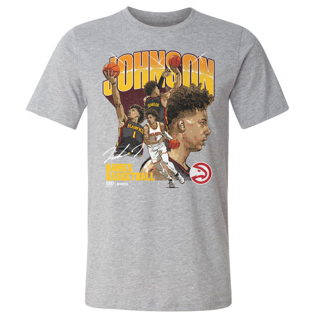 Jalen Johnson Men's Cotton T-Shirt | 500 LEVEL
