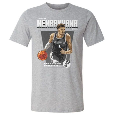 Victor Wembanyama Men's Cotton T-Shirt | 500 LEVEL