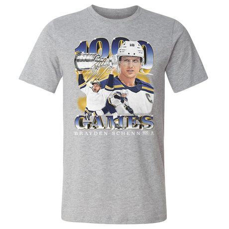 Brayden Schenn Men's Cotton T-Shirt | 500 LEVEL