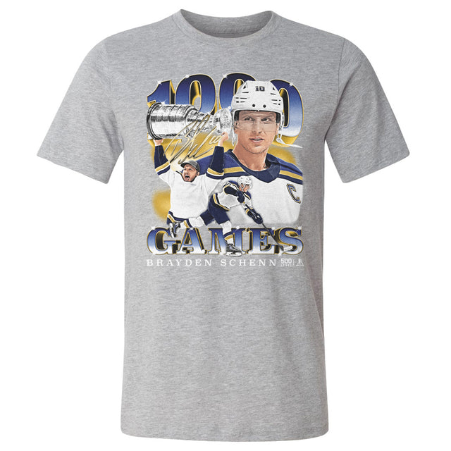 Brayden Schenn Men's Cotton T-Shirt | 500 LEVEL