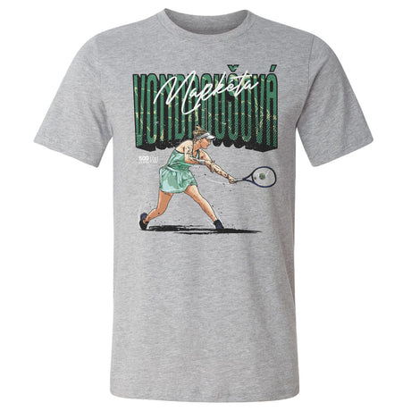 Marketa Vondrousova Men's Cotton T-Shirt | 500 LEVEL