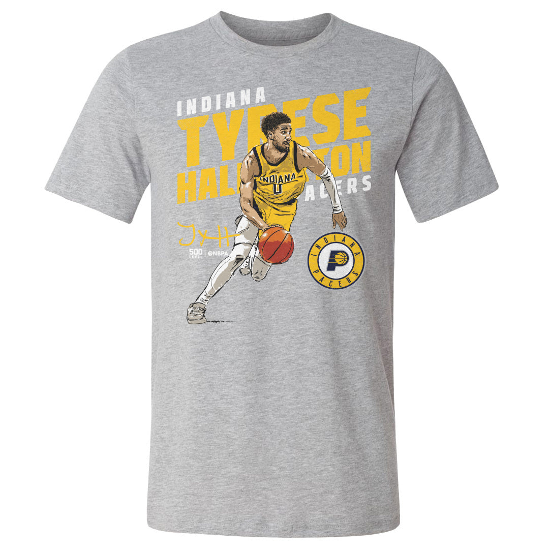 Tyrese Haliburton Men's Cotton T-Shirt | 500 LEVEL