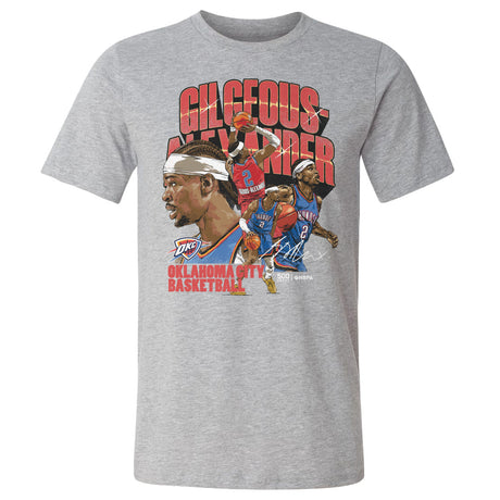 Shai Gilgeous-Alexander Men's Cotton T-Shirt | 500 LEVEL