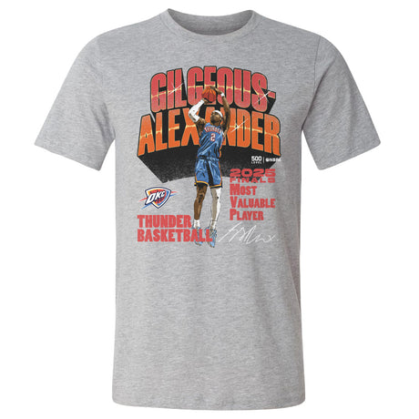 Shai Gilgeous-Alexander Men's Cotton T-Shirt | 500 LEVEL
