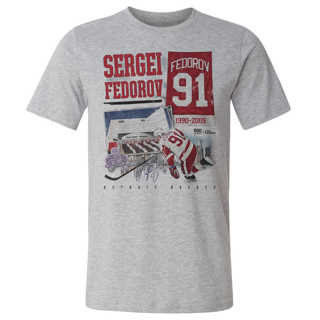 Sergei Fedorov Men's Cotton T-Shirt | 500 LEVEL