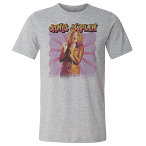 Janis Joplin Men's Cotton T-Shirt | 500 LEVEL