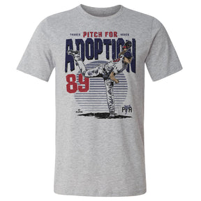 Pitch For Adoption Men's Cotton T-Shirt | 500 LEVEL
