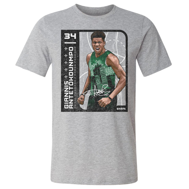 Giannis Antetokounmpo Men's Cotton T-Shirt | 500 LEVEL