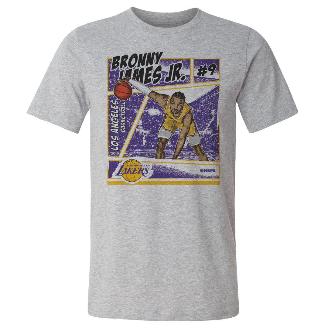 Bronny James Jr. Men's Cotton T-Shirt | 500 LEVEL