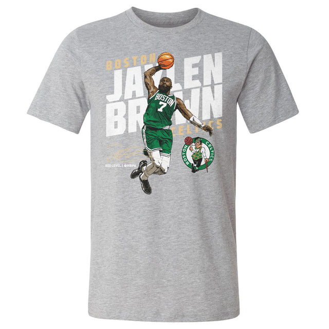 Jaylen Brown Men's Cotton T-Shirt | 500 LEVEL