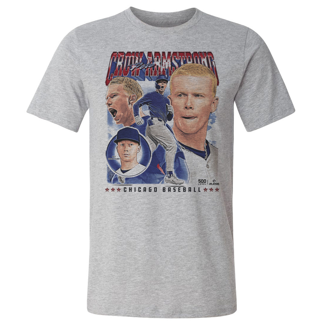 Pete Crow-Armstrong Men's Cotton T-Shirt | 500 LEVEL