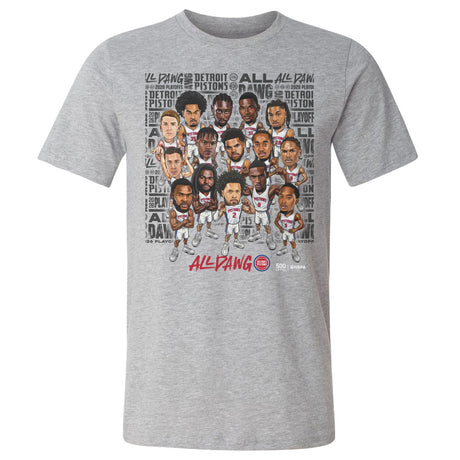 Detroit Pistons Men's Cotton T-Shirt | 500 LEVEL