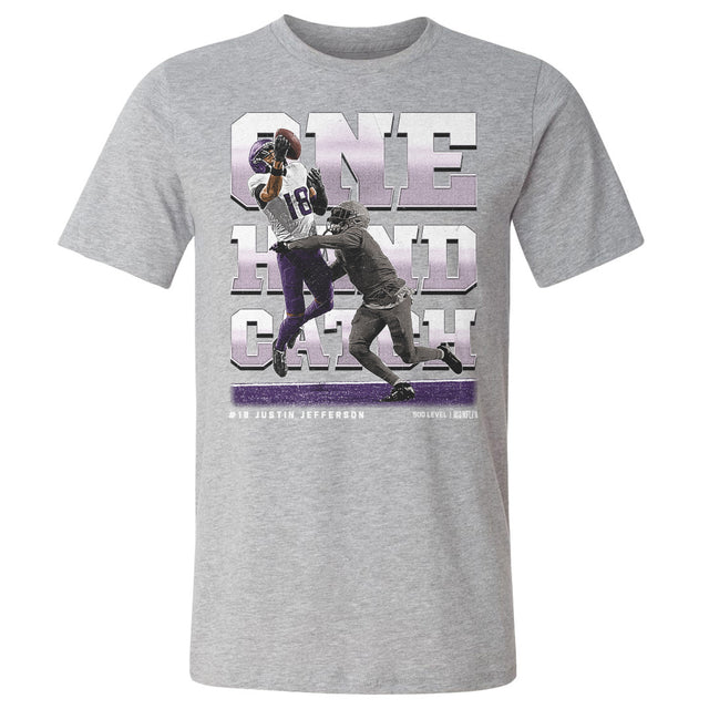 Justin Jefferson Men's Cotton T-Shirt | 500 LEVEL