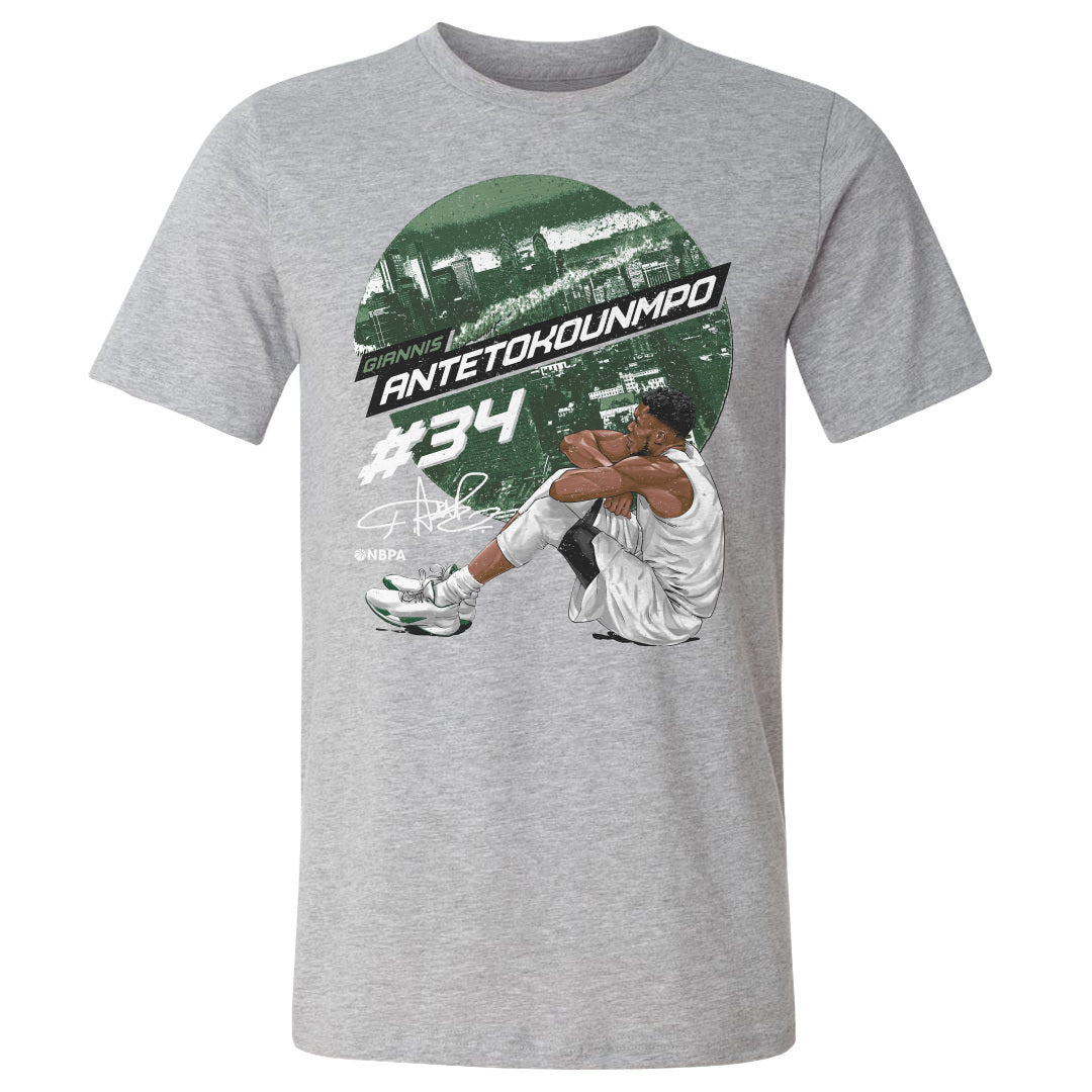 Giannis Antetokounmpo Men's Cotton T-Shirt | 500 LEVEL