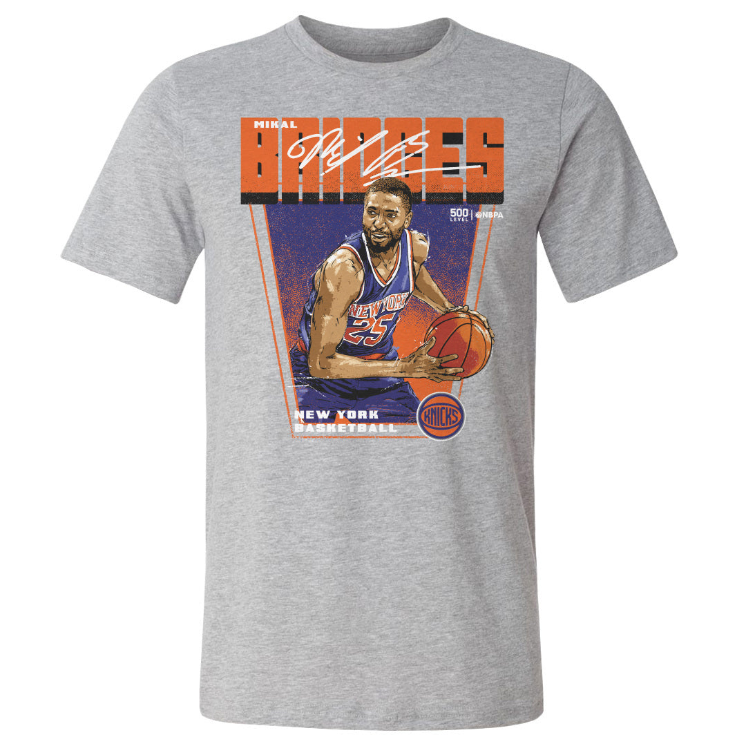 Mikal Bridges Men's Cotton T-Shirt | 500 LEVEL