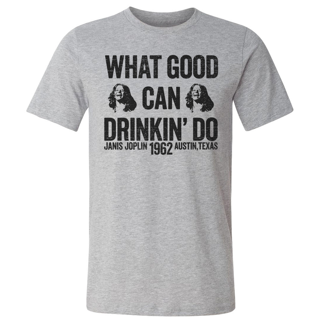 Janis Joplin Men's Cotton T-Shirt | 500 LEVEL