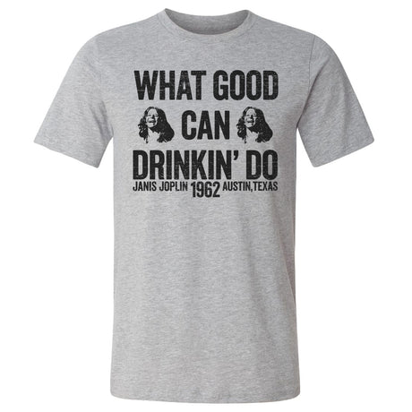 Janis Joplin Men's Cotton T-Shirt | 500 LEVEL