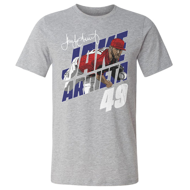 Jake Arrieta Men's Cotton T-Shirt | 500 LEVEL